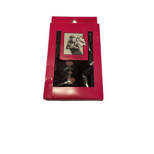 Betsey Johnson Size 2 Black Pink Rose Fishnet Tights Hosiery